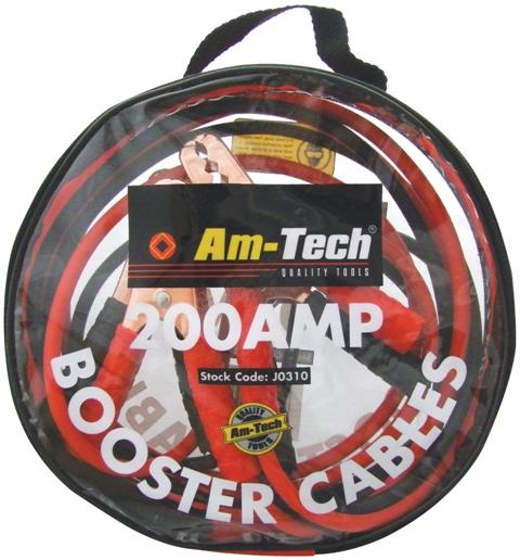 (image for) Amtech 200 Amp Booster Cables